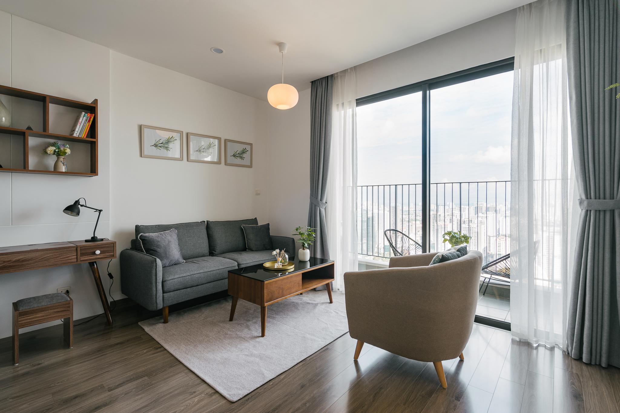 Vinhomes D'Capitale căn hộ studio view hồ