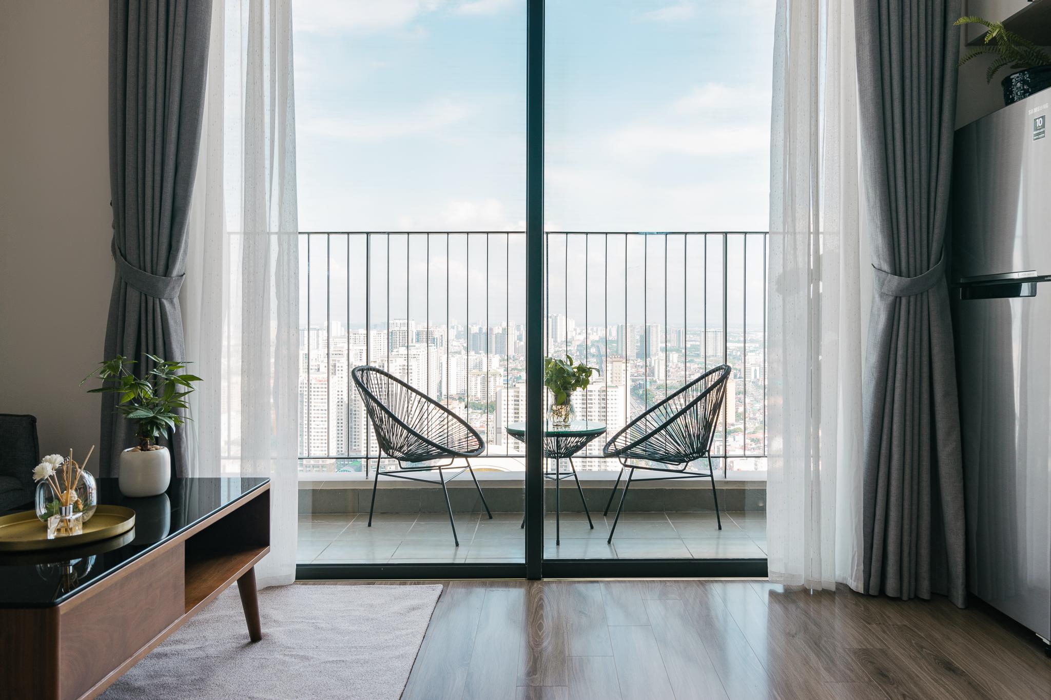 Vinhomes D'Capitale căn hộ studio view hồ