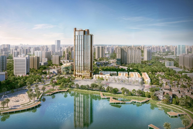 Iconia Lakeside (Mipec 54 Tố Hữu) sở hữu không gian sống được đánh giá là rất đẹp và đáng sống tại khu Tây Hà Nội.